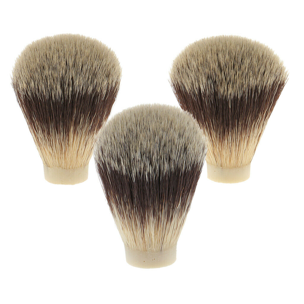 10X Nylon Shaving Brush Knot for Men Salon Hair Ramoval Cutting Dust Cleansing