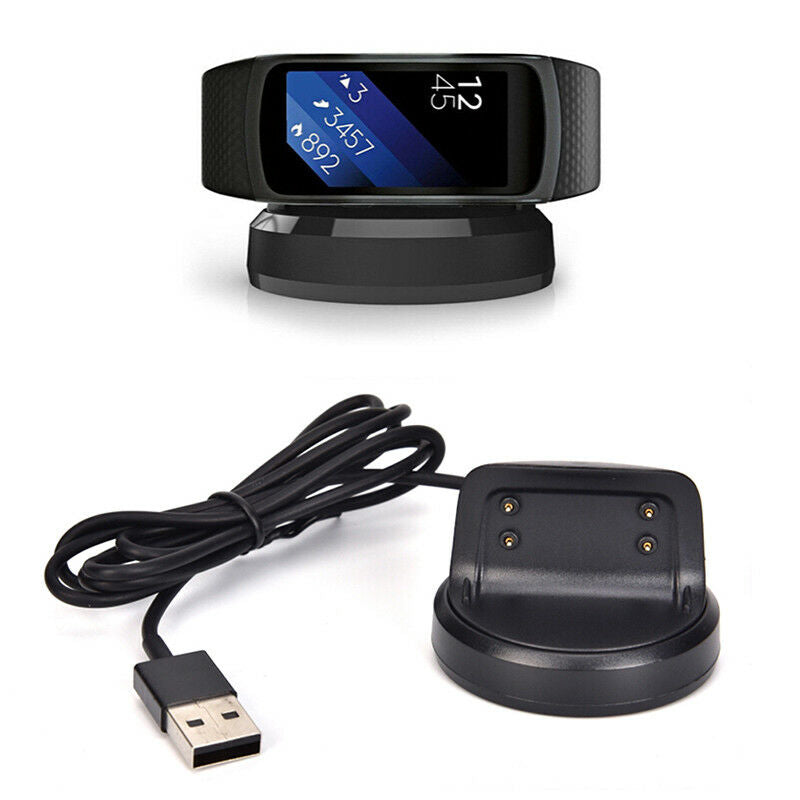 3.28ft Charger Dock Base Adapter Cable For Gear Fit2 SM-R360 Pro R365 Wat Nf Tt