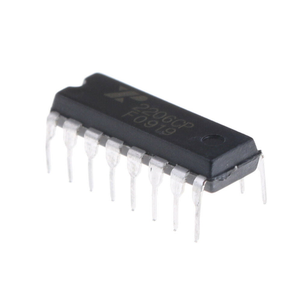 XR2206 Monolithic Function Generator IC 16 PIN DIP XR2206CP.l8