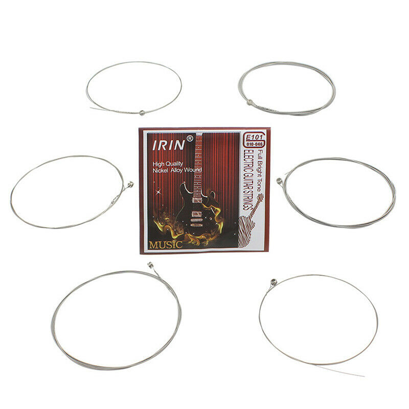 6pc E101 Electric Guitar Strings Nickel Alloy Wound String Instrument StrinY Tt