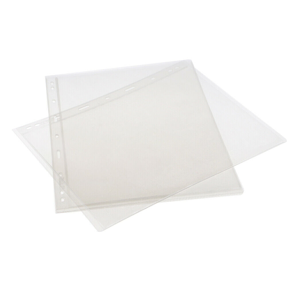 Banknotes Money PVC Page Of Paper Money Coin Album Loose-leaf Inners 1 Line