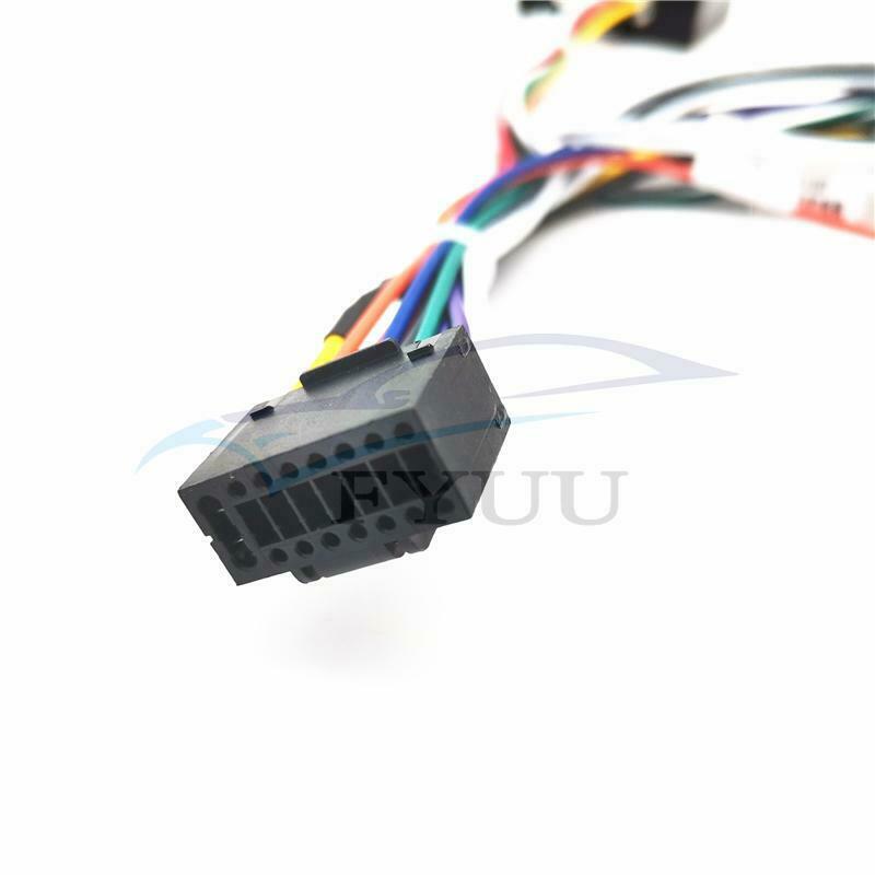 16Pin Android Wiring Harness Connector Adaptor Car Stereo Radio For Mondeo Focus