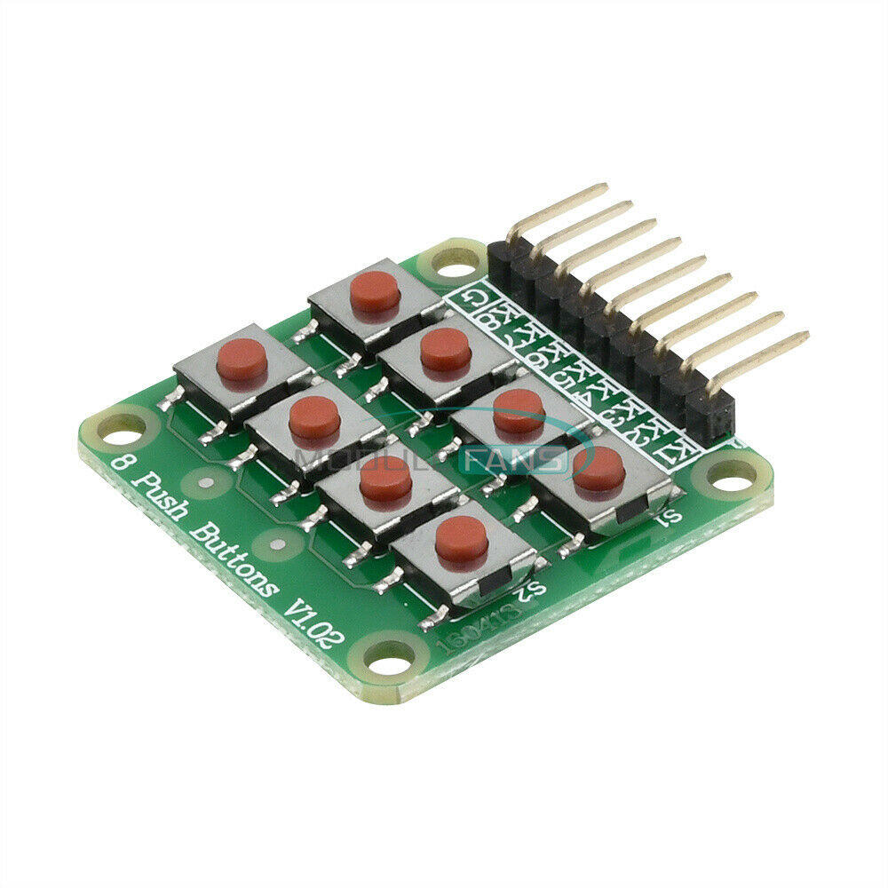 8 Keypad Keyboard Matrix Board Module 8 Button Tactile Switch for Arduino