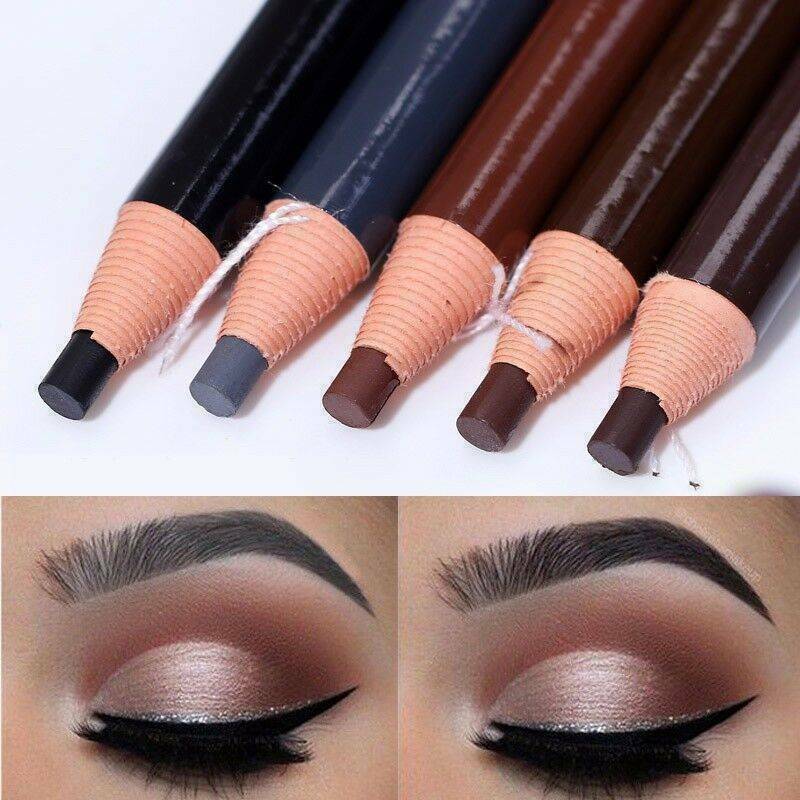 4 Pcs Waterproof Microblading Eyebrow Peel-off Pencil Makeup Eyebrow Pen Sets