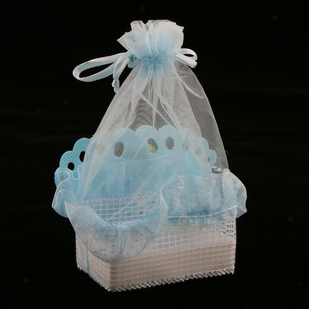 24pcs Girl Boy Baby Shower Candy Box Bags Favors Baby Footprint Gift Bags