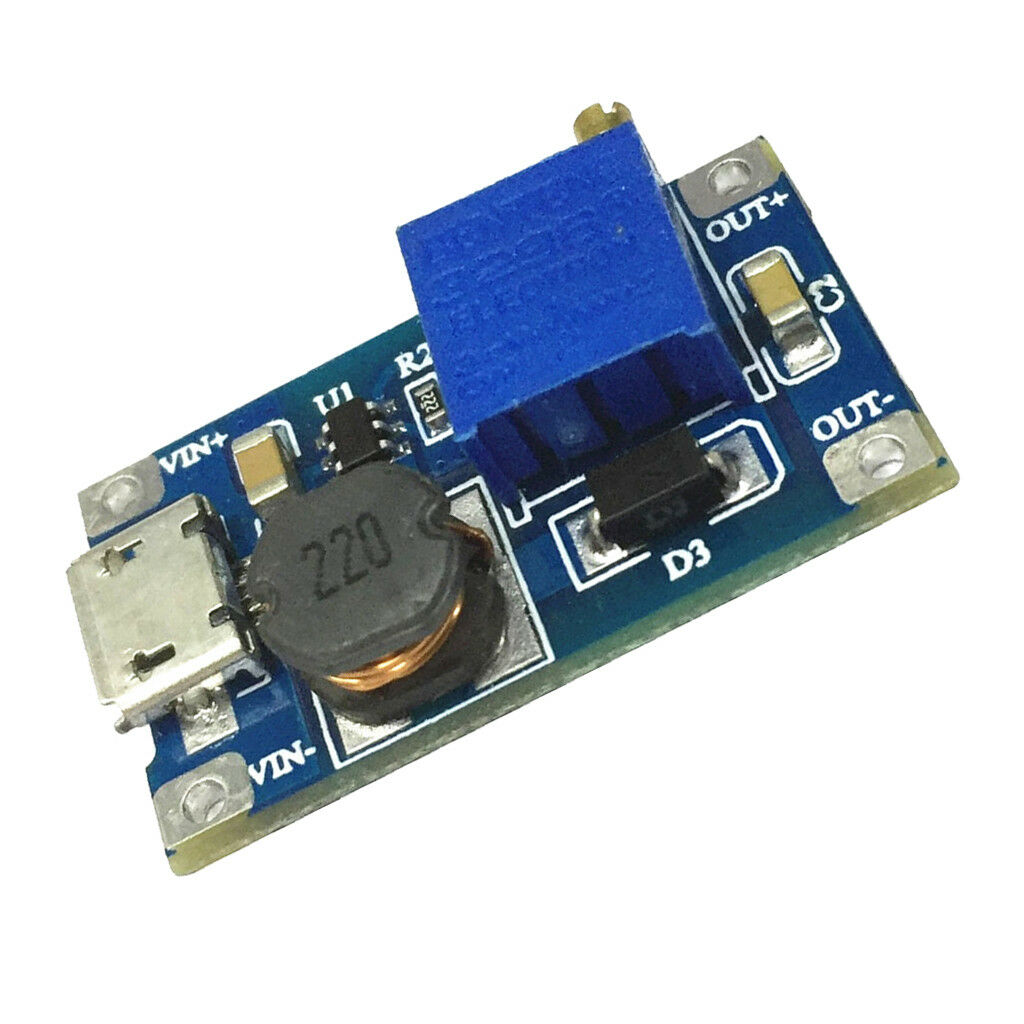 DC-DC Boost Step-up Regulator Converter USB 2~24V to 5V 9V 12V 24V Module