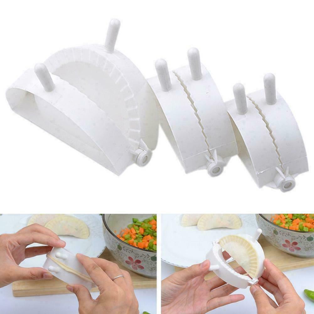 3PCS Dumpling Mould Dough Press DIY Meat Pie Pastry Tools Maker Q9H1