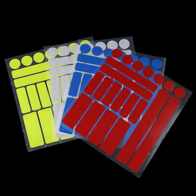 Reflective Stickers for Bicycle Adhesive Tape for Bike Safety Bike AccessoriS Ad