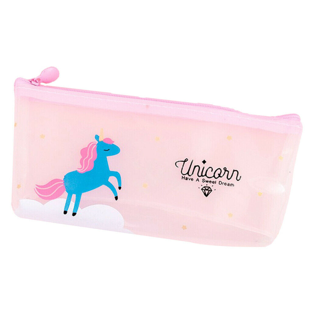 Pencil Case Pencil Bag Pencil box Stationery School Office Supplies White