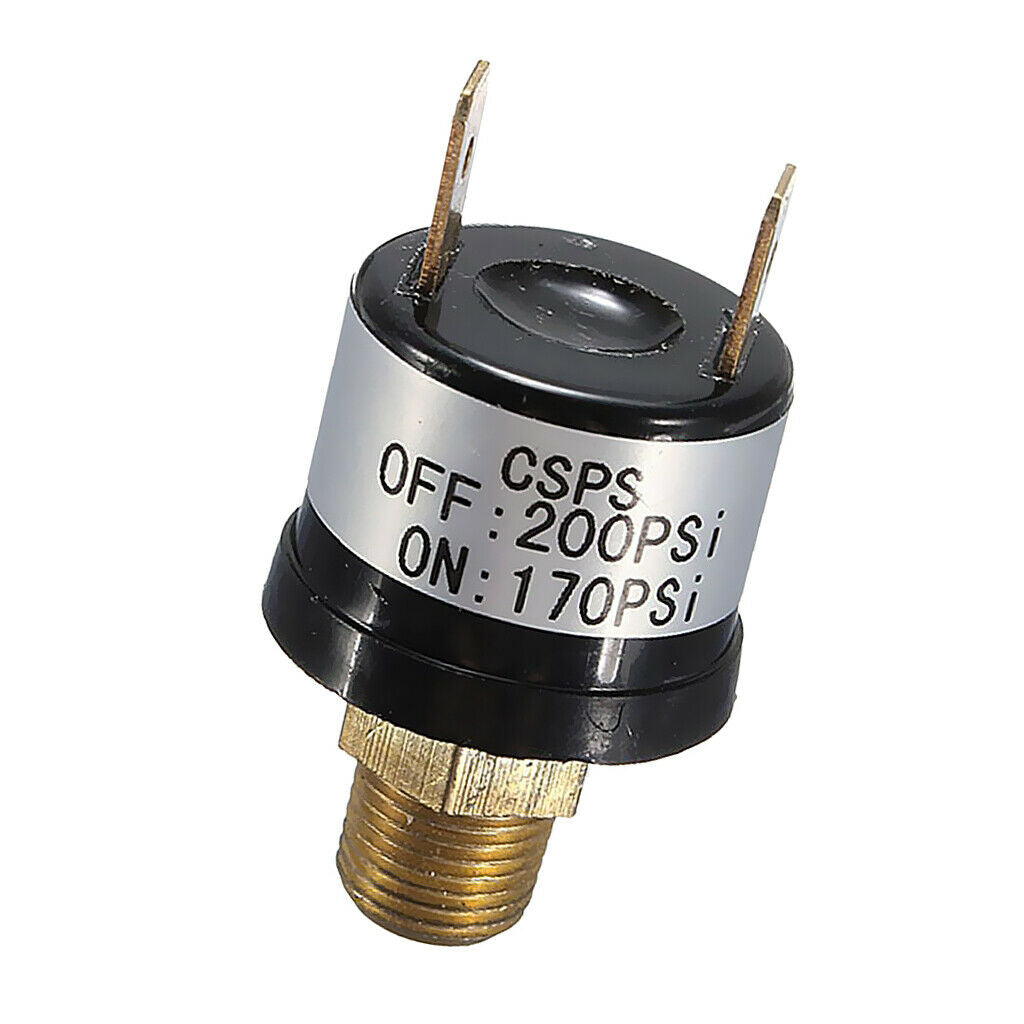 12V Air Pressure Switch Rated For Trumpet Train Horn Compressor 170-200 PSI