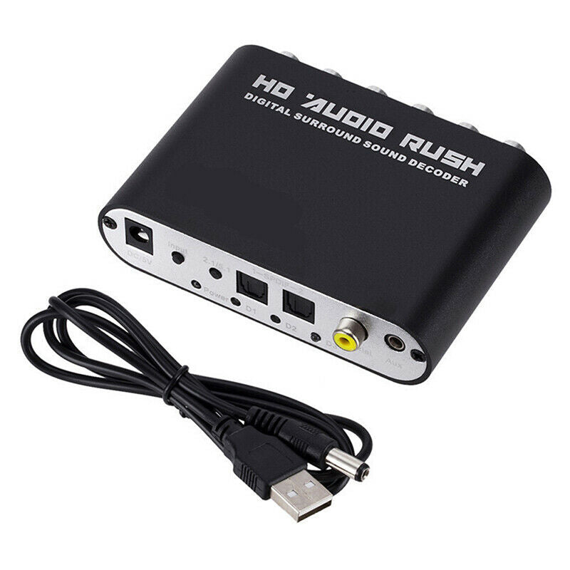 5.1 Audio Gear AC-3 Digital Audio Converter LPCM To Digital Audio Decoder L Tt
