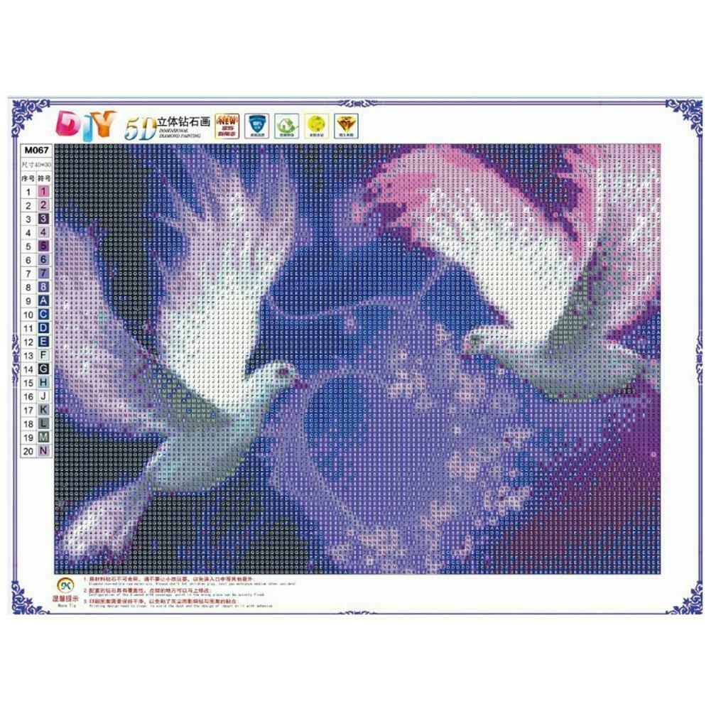 Love Animal 5D Diamond Painting Full Drill DIY Embroidery Cross Stitch  @