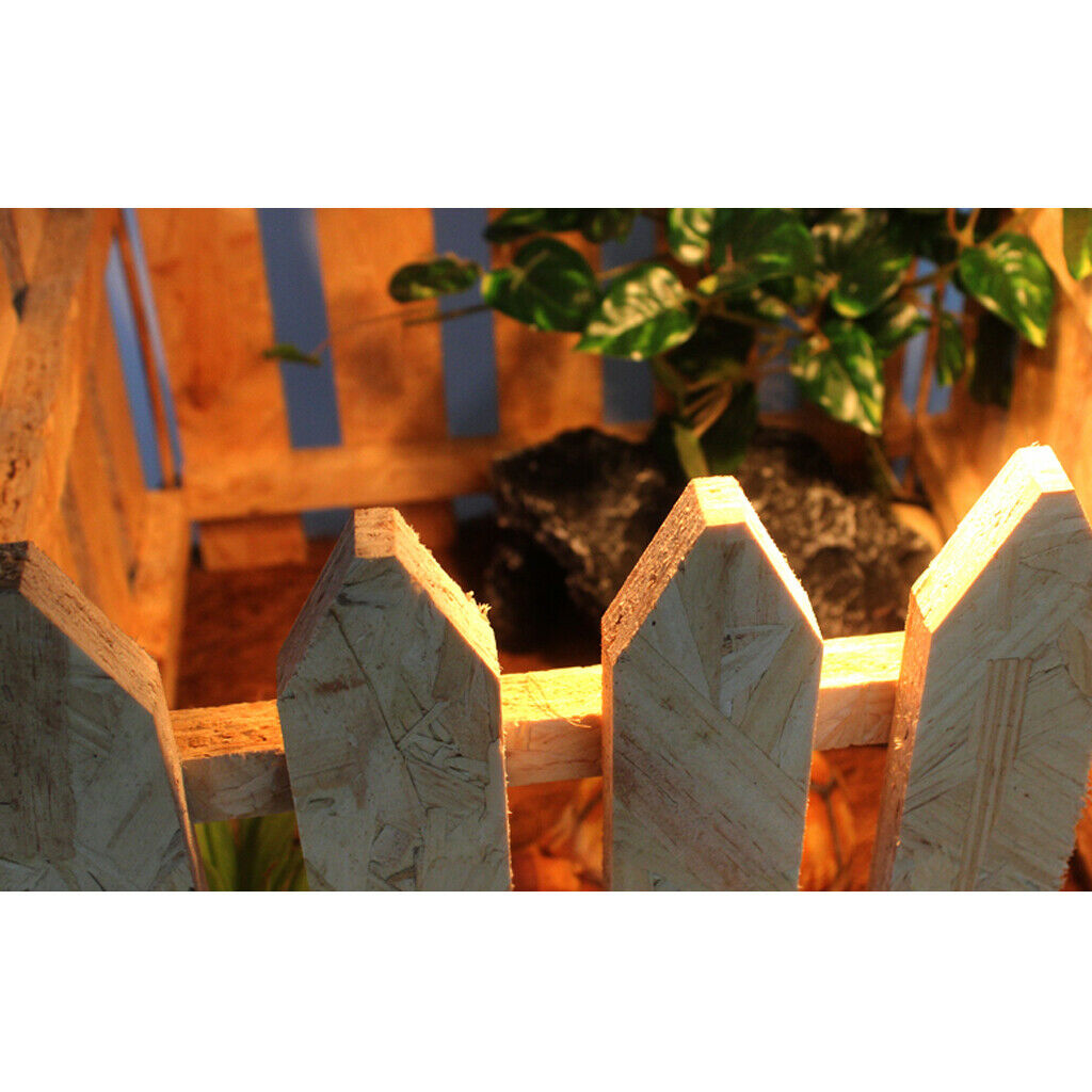 Reptile Creeping Protection Bar DIY Amphibious Wooden Fence Landscaping