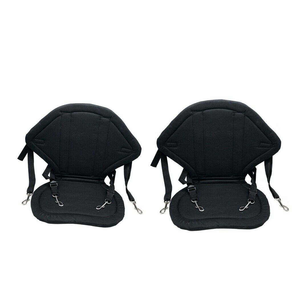 2Set Kayak Seat Detachable Canoe Back Rest Support Cushion Backrest Fishing Boat