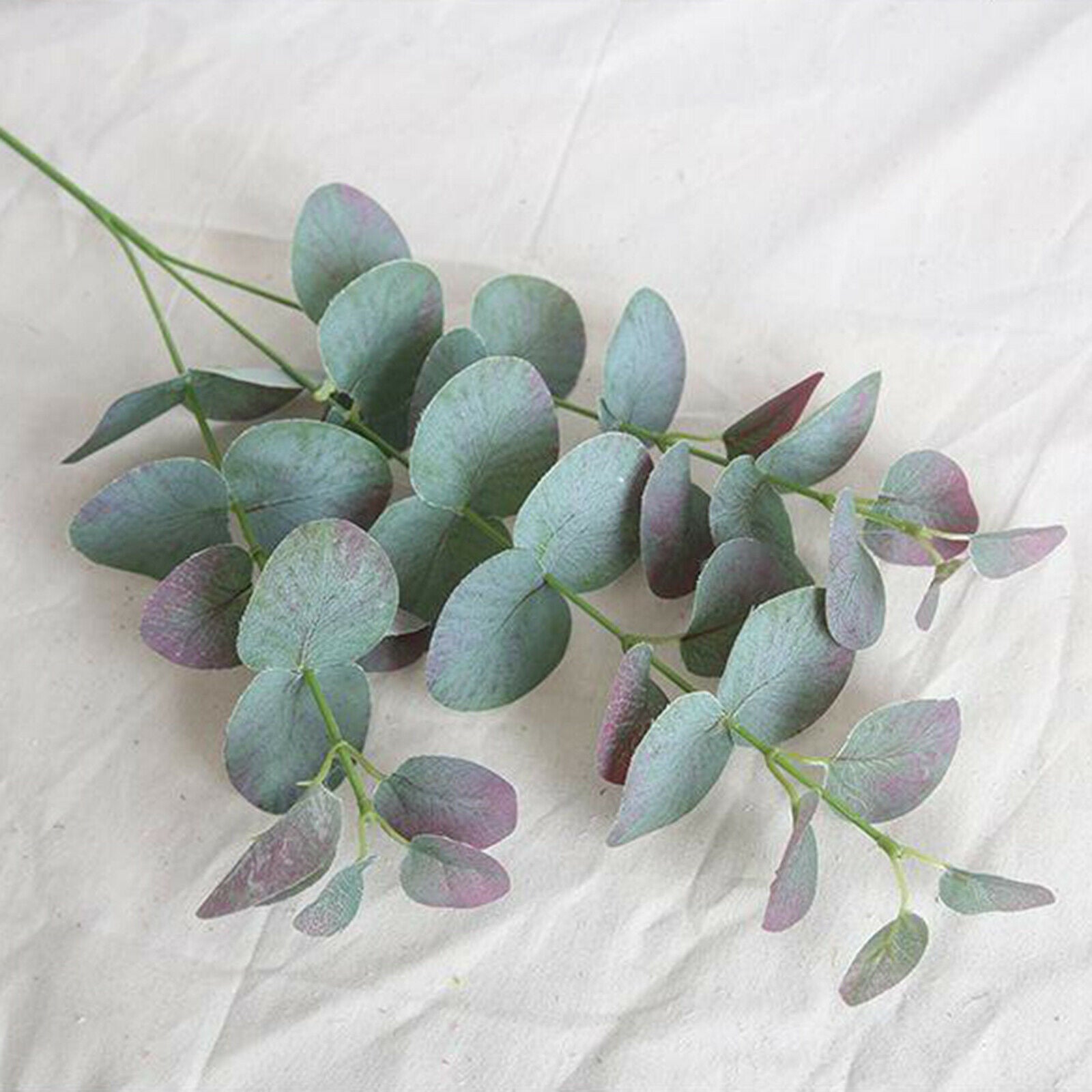 Faux Eucalyptus Stems, Artificial Eucalyptus Greenery for Wedding, Bouquet,
