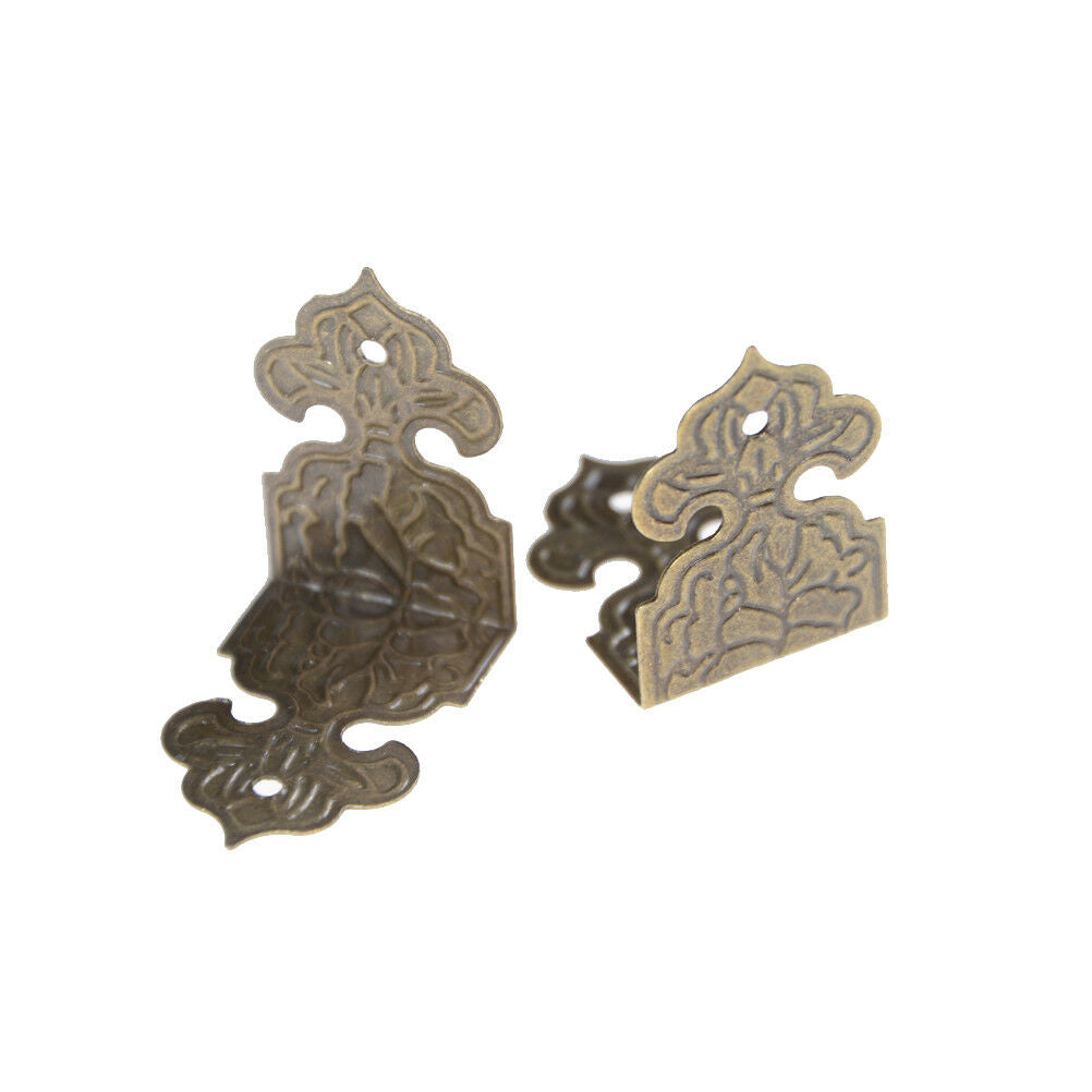 12pcs Decorative Corner Bracket for furniture Wooden Box Feet Furniture.l8