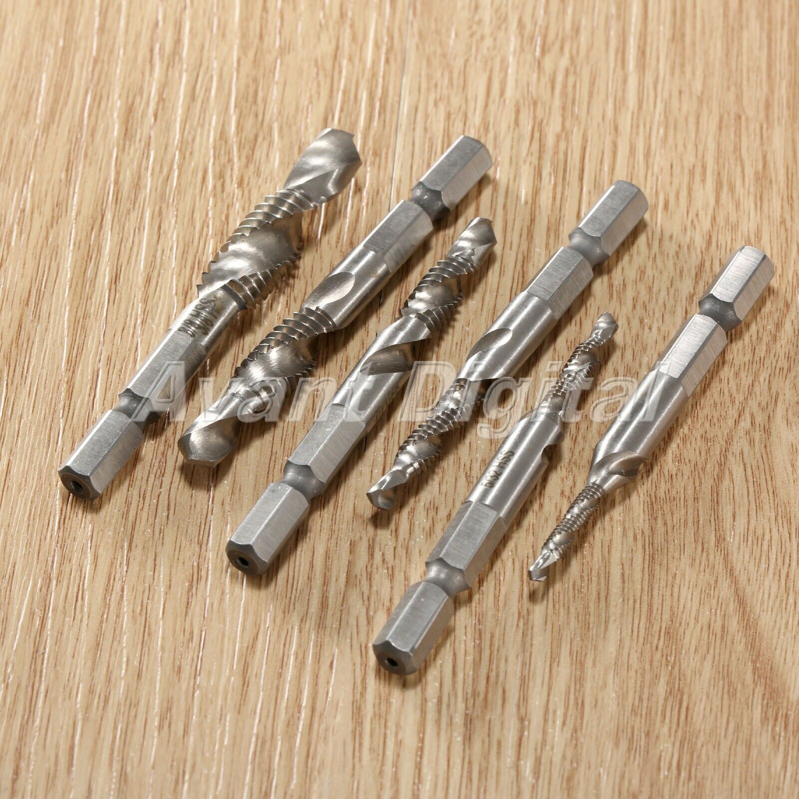 Imperial Spiral Screw M3-M10 Tapping Drill Deburring Countersink Bit HSS Steel