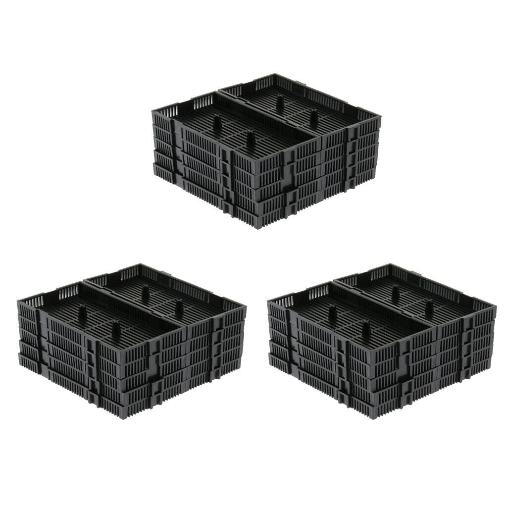 30 Pcs Aquarium Fish Tank Isolation Net, Divider Filter Patition Board Net