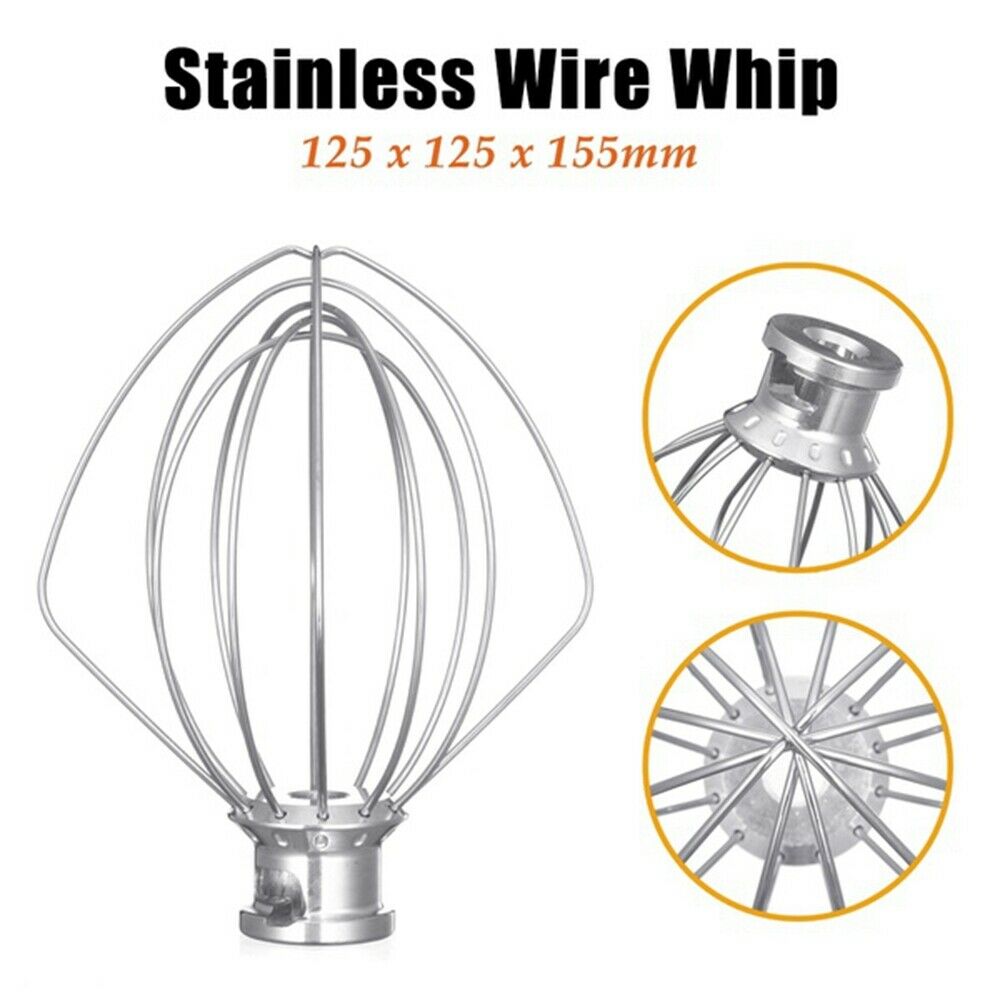 New For Kitchen Aid K45WW Wire Whip Beater Mixer Attachment Whisk  KSM90 KSM150