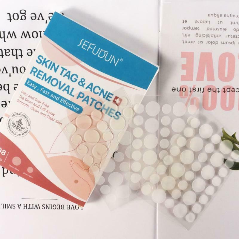 108 Patches Skin Tag Remover Patch Wart Removal Stickers Cover Conceals Tags
