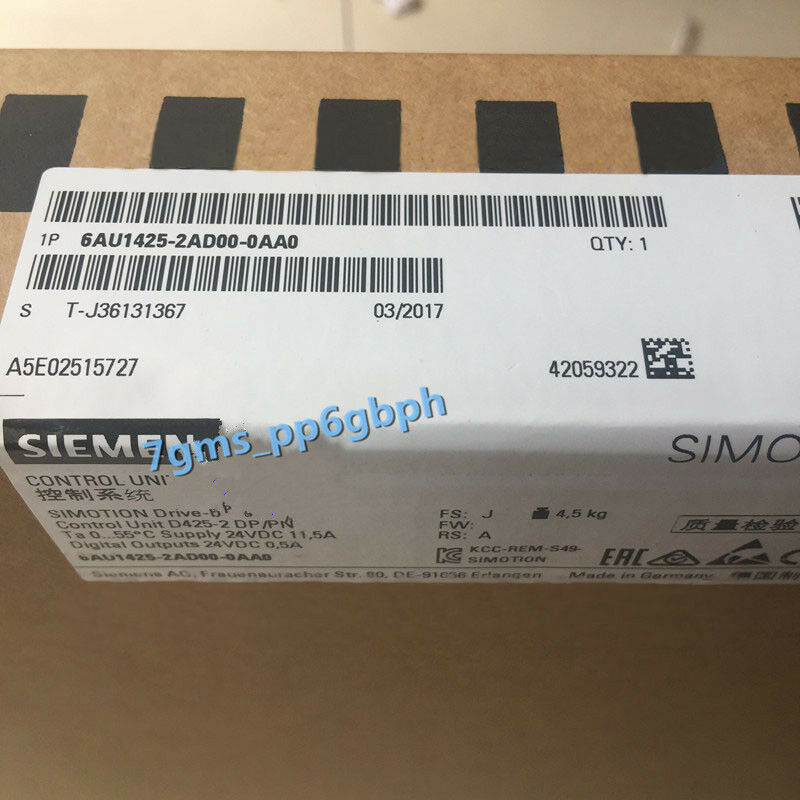 1 PC New Siemens 6AU1425-2AD00-0AA0 6AU1 425-2AD00-0AA0 In Box