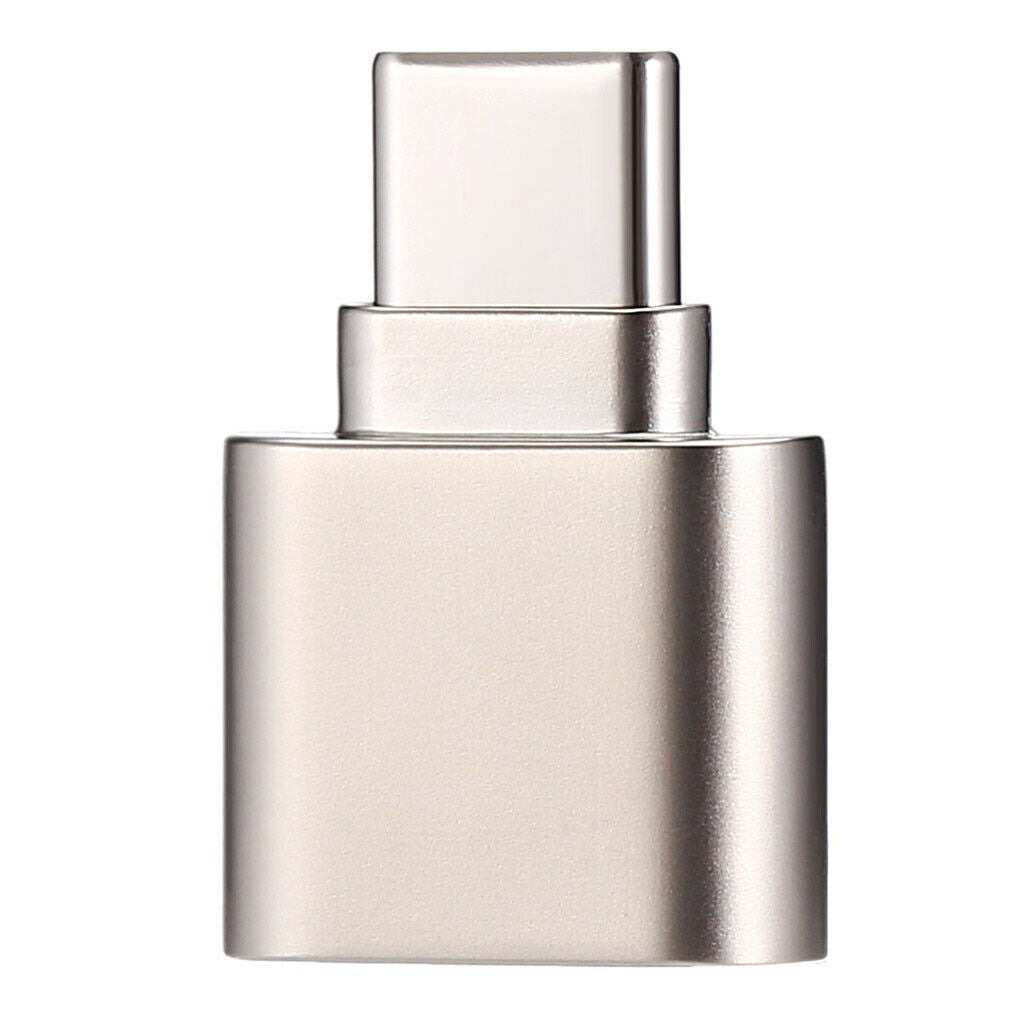 Prettyia USB 3.1 Type-C to TF Card Reader OTG Adapter for Micro SD -Golden