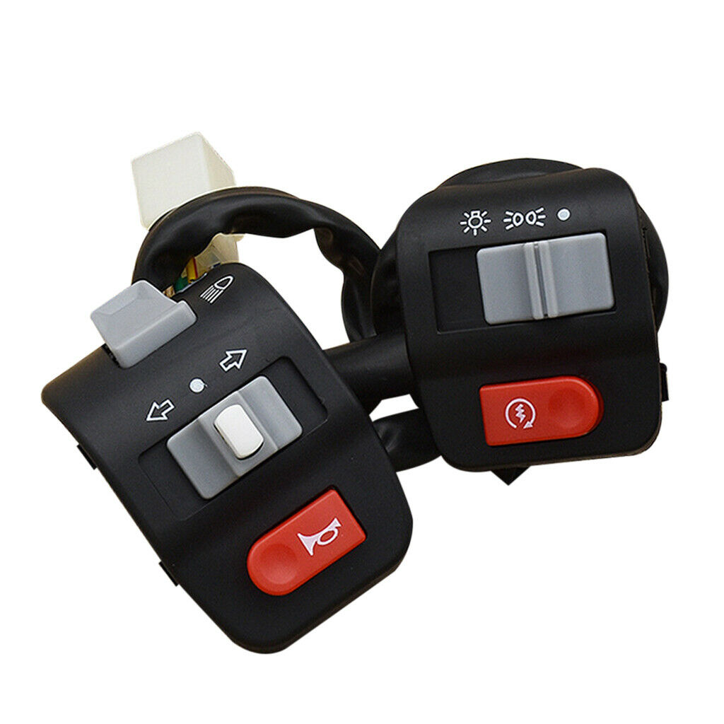 Universal Motorcycle Handlebar Horn Turn Signal Light Control Switch for Yamaha