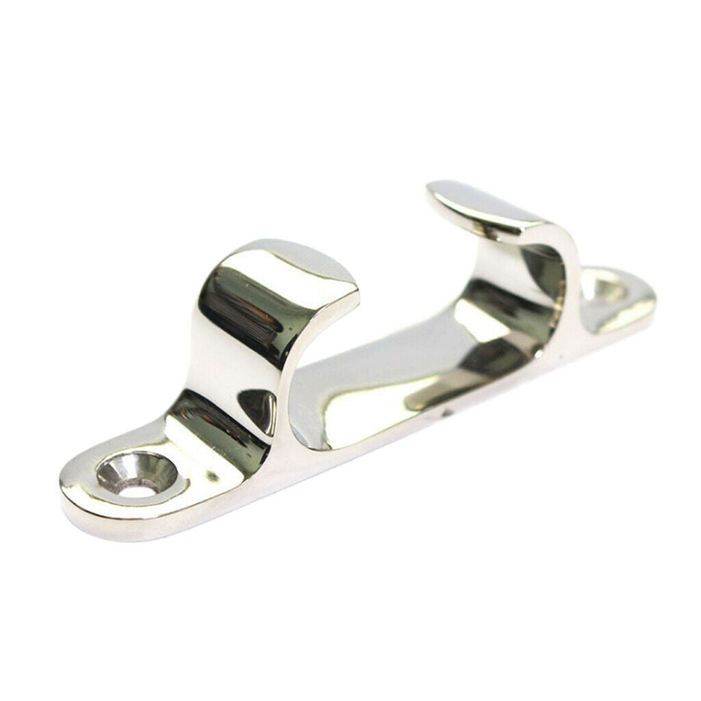 Stainless Steel 5 Inch 125mm Boat Cleat Line Straight Bow Chock for Boats Marine