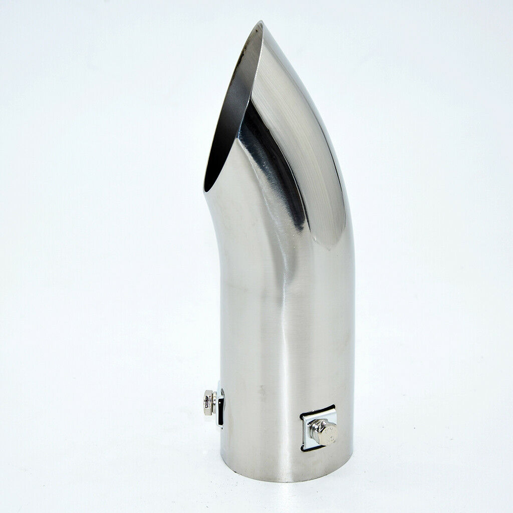 Chrome Stainless Steel Car SUV Rear Round Exhaust