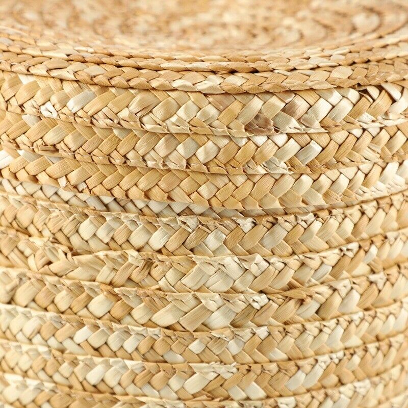 3 Pcs/Set Handmade St Woven Storage Basket With Lid Snack Organizer Storage BoH9