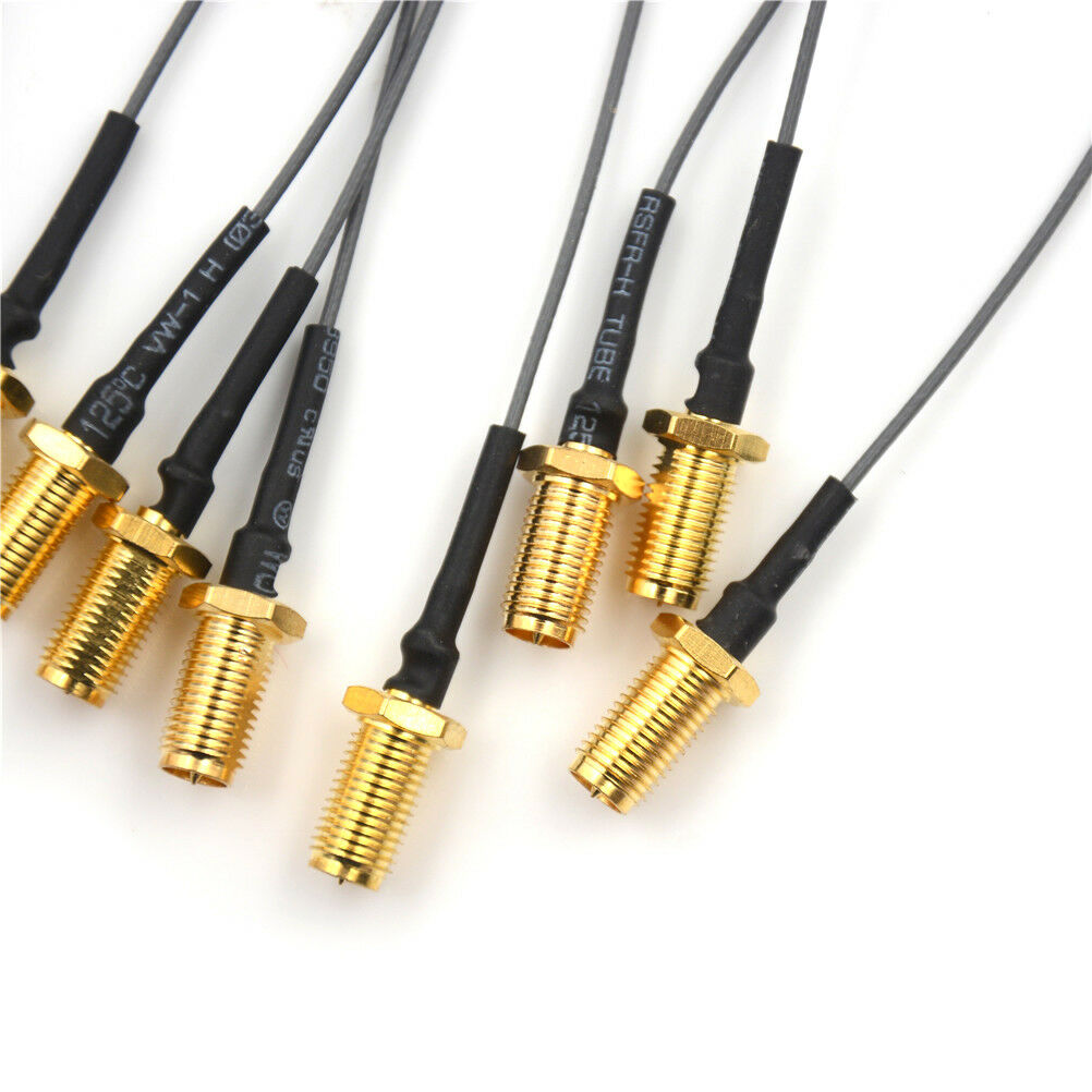 5PCS Extension Cord UFL to RP SMA Connector Antenna WiFi Pigtail Cable SR.l8
