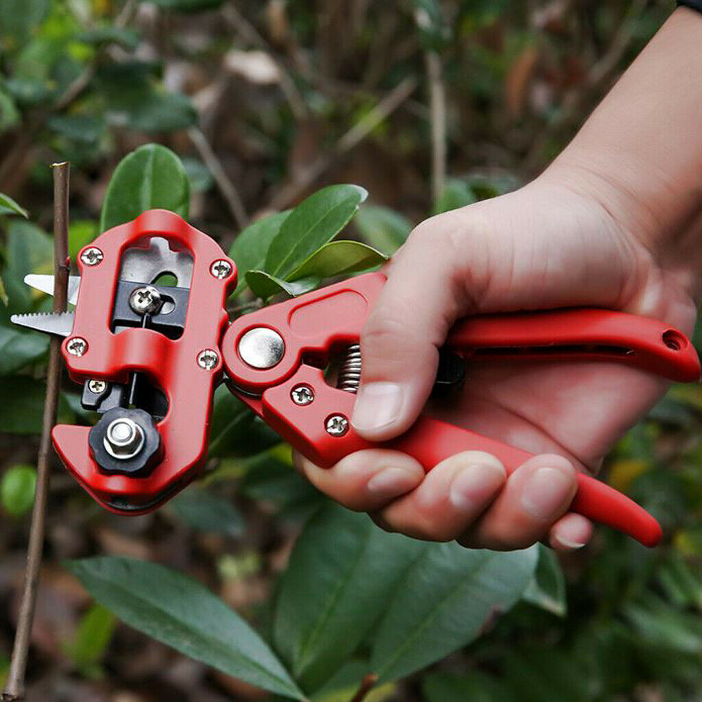 Red Grafting Machine Garden Tool Fruit Tree Pruner With  Tree Grafting