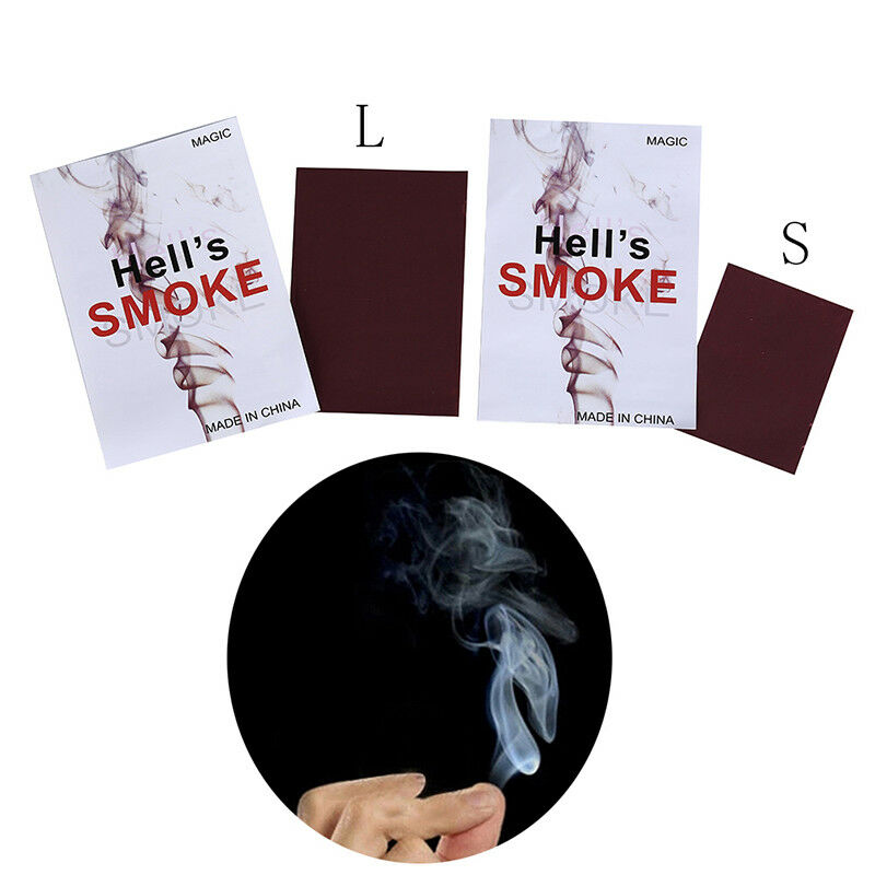 Close-up magic change gimmick finger smoke hell's smoke fantasy trick pro.l8
