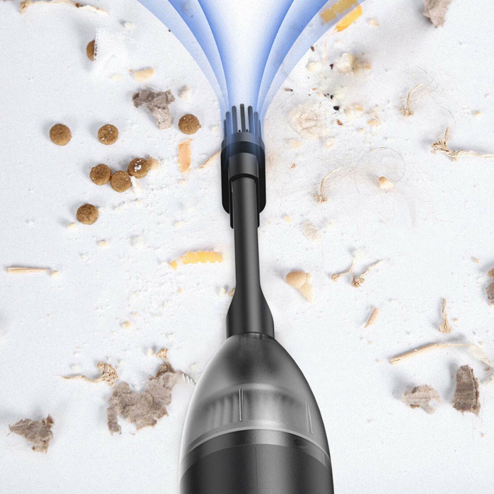 Portable Cordless Car Vacuum Cleaner Rechargeable High Power Wet Dry Vacuum