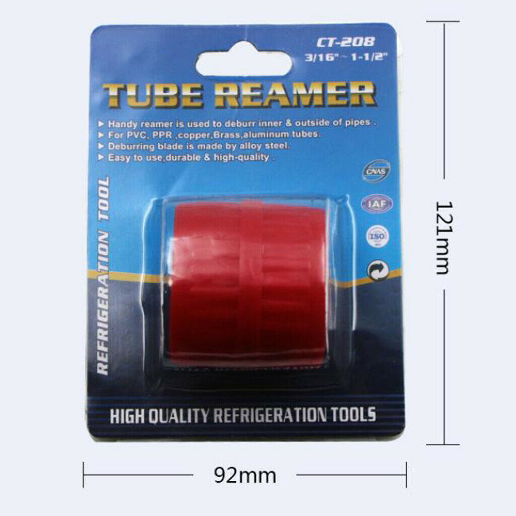Inner-Outer Reamer Pipe Burr Cleaning Tools for Copper/Brass/Aluminum Tubes