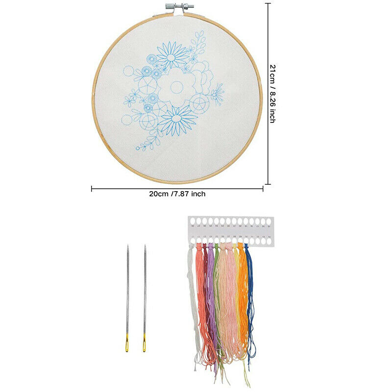 Embroidery Starter Set 3 Pieces, Suitable for Beginnerscross Stitch Set InclH3N2