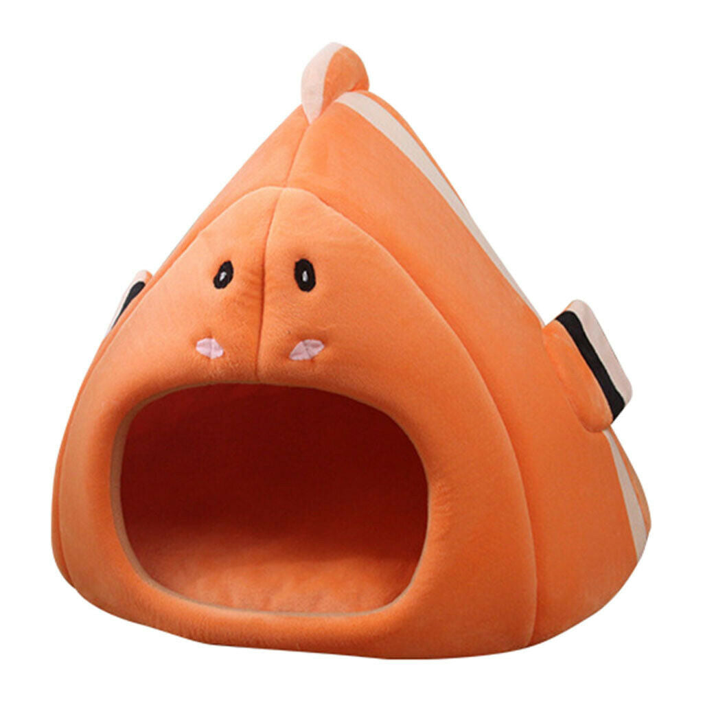 Pet Cave Bed Anti-Slip Nest Cave Small for Indoor Small Medium Dog Cat