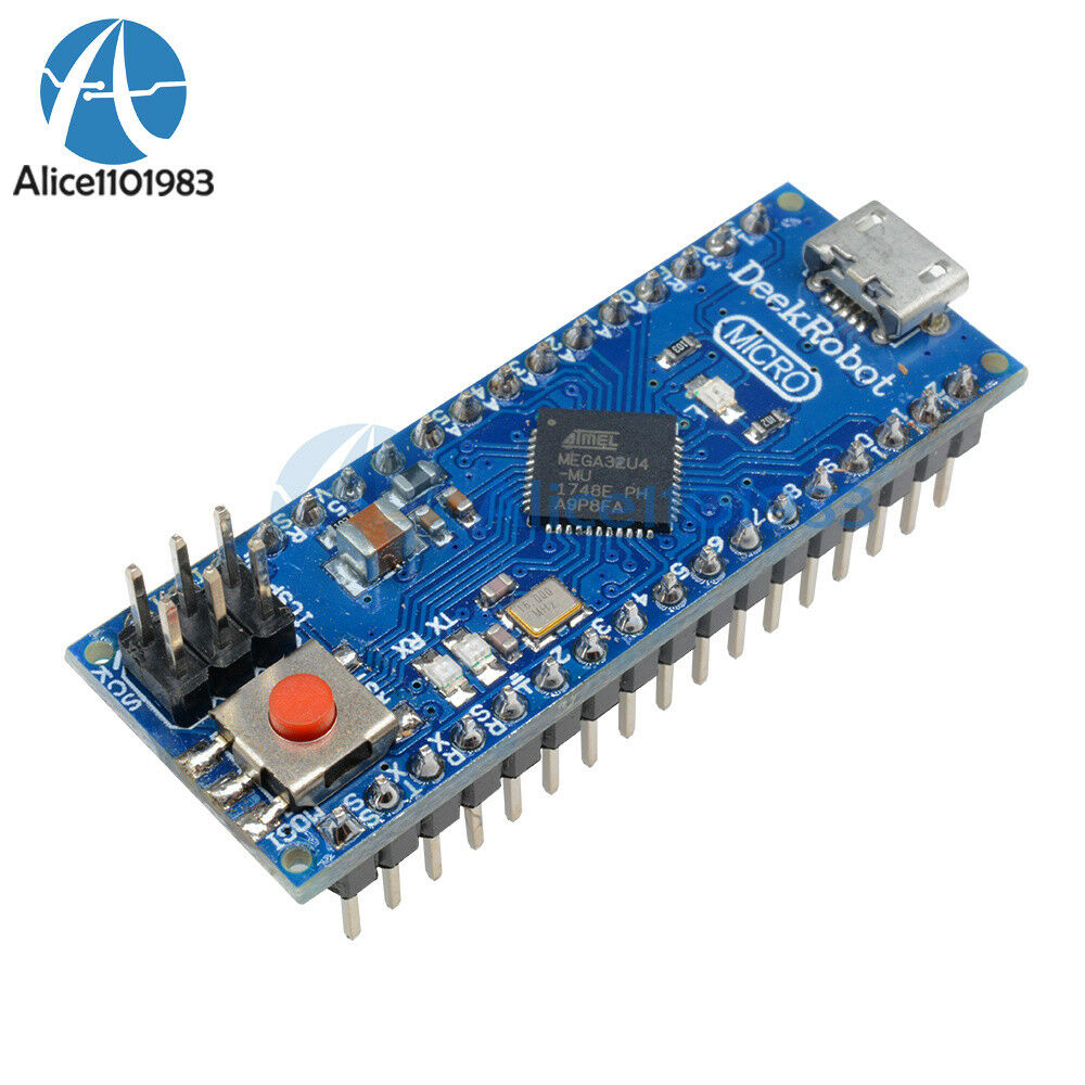 5V 16MHz ATmega32u4 Micro Controller Board for Arduino w/ Cable Replace Pro Mini