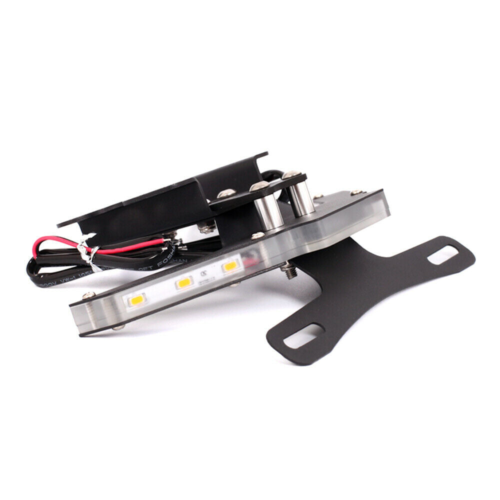 Tail Tidy License Plate Holder LED Turn Signals For YAMAHA MT-07 FZ-07 2014-2021
