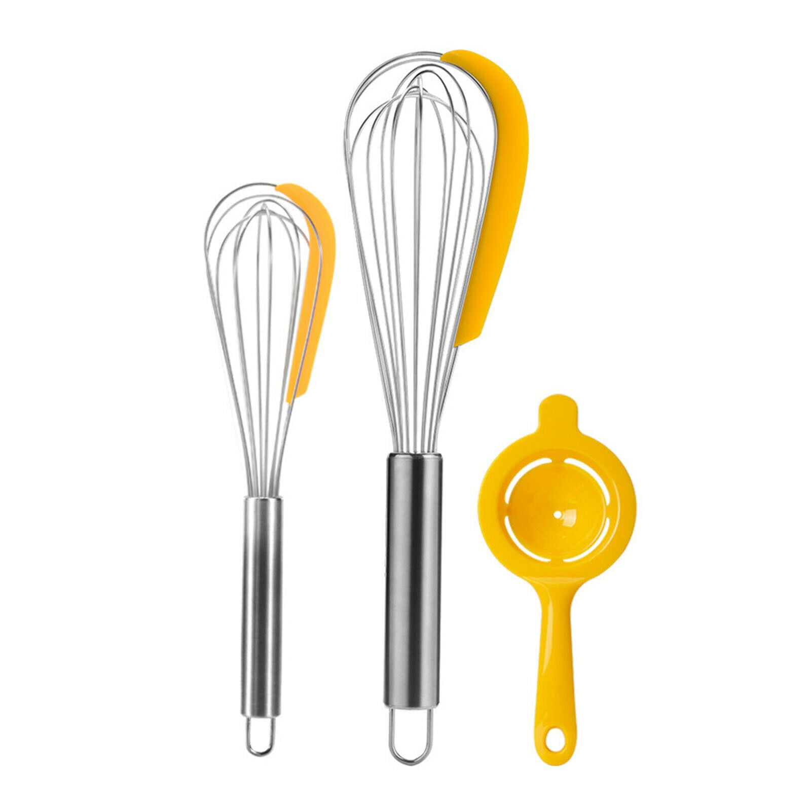 Egg Beater Egg Blender Built-in Scraper Hand Mixer Whisk Blender for Kitchen