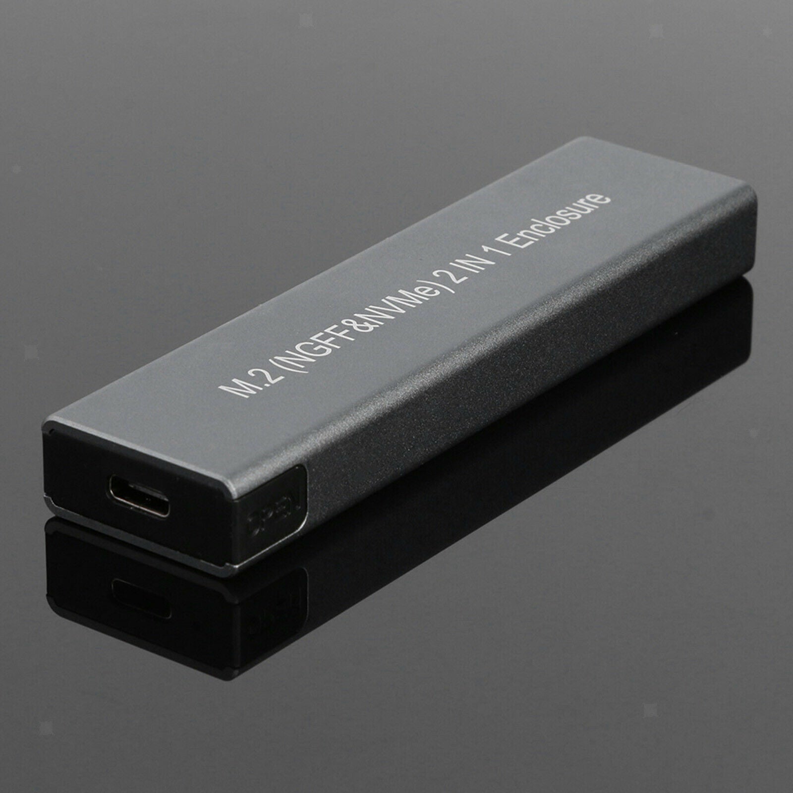 Aluminum M.2 NVME to USB 3.1 Enclosure Adapter M B Key for 2230 NVMe SSD