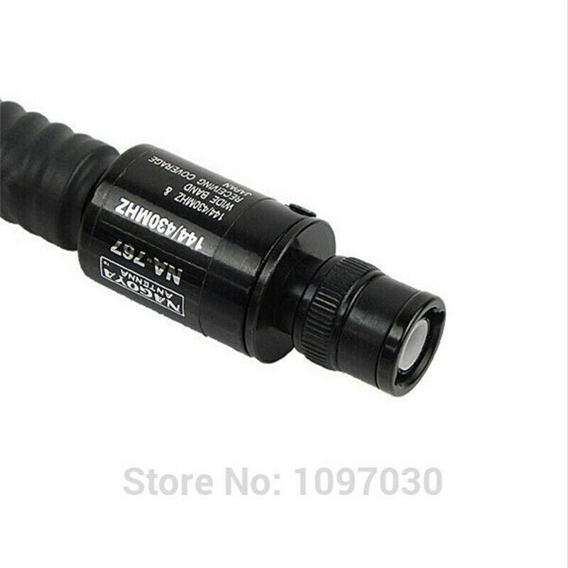 2pcs Nagoya NA-767 BNC 144/430Mhz 2.15/3.0dB 10W Telescopic Antenna HT/Scanner