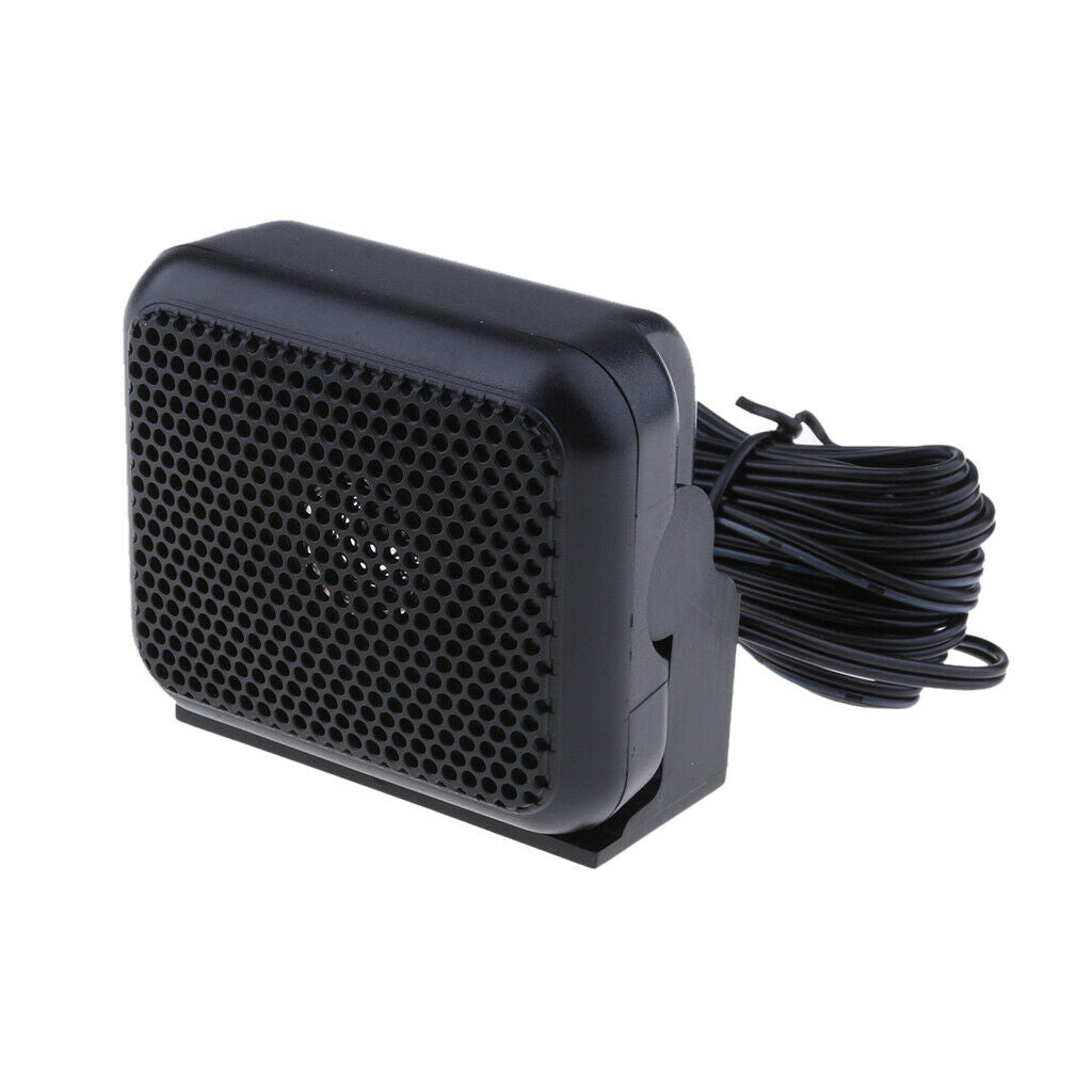 3.5mm Car Radio External Speaker for Yaesu  Kenwood Radios