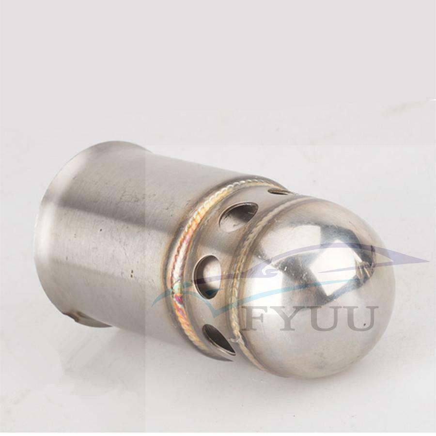 51mm Motorcycle Exhaust Muffler Silencer Noise Sound Eliminator for Offroad Bike