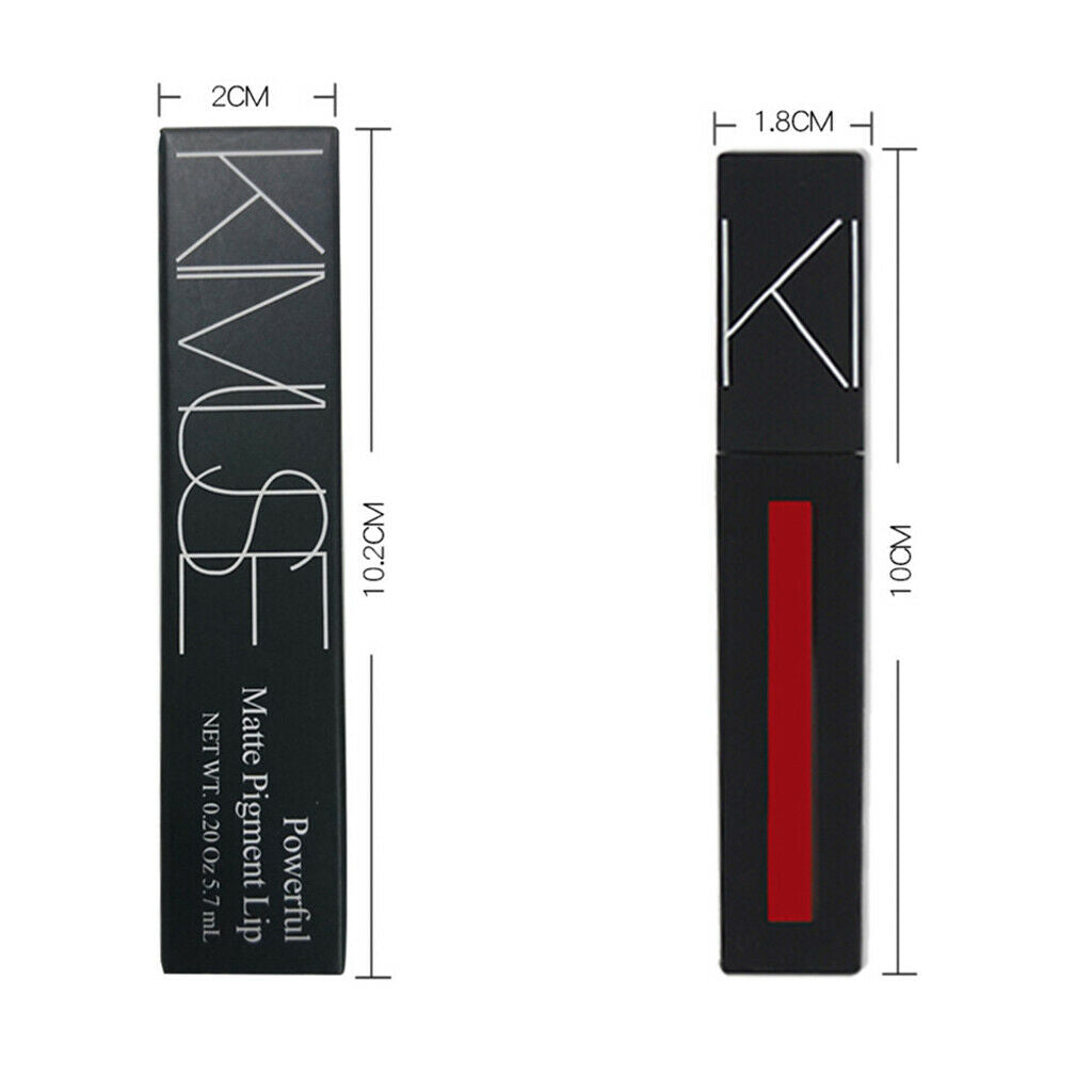 Long Lasting Waterproof Liquid Lipstick Matte Lip Gloss Lipgloss KS803-12