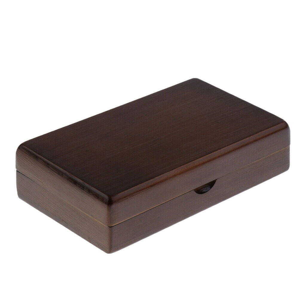 Fly Fishing Box Dry Fly Box Wooden Fishing Flies Lure Case Slit Foam Insert