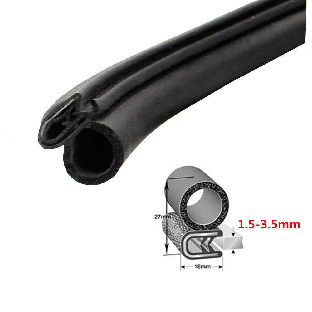 120" Car Auto Universal Window Door Protector NEW Rubber Trim Seal Edge Strip
