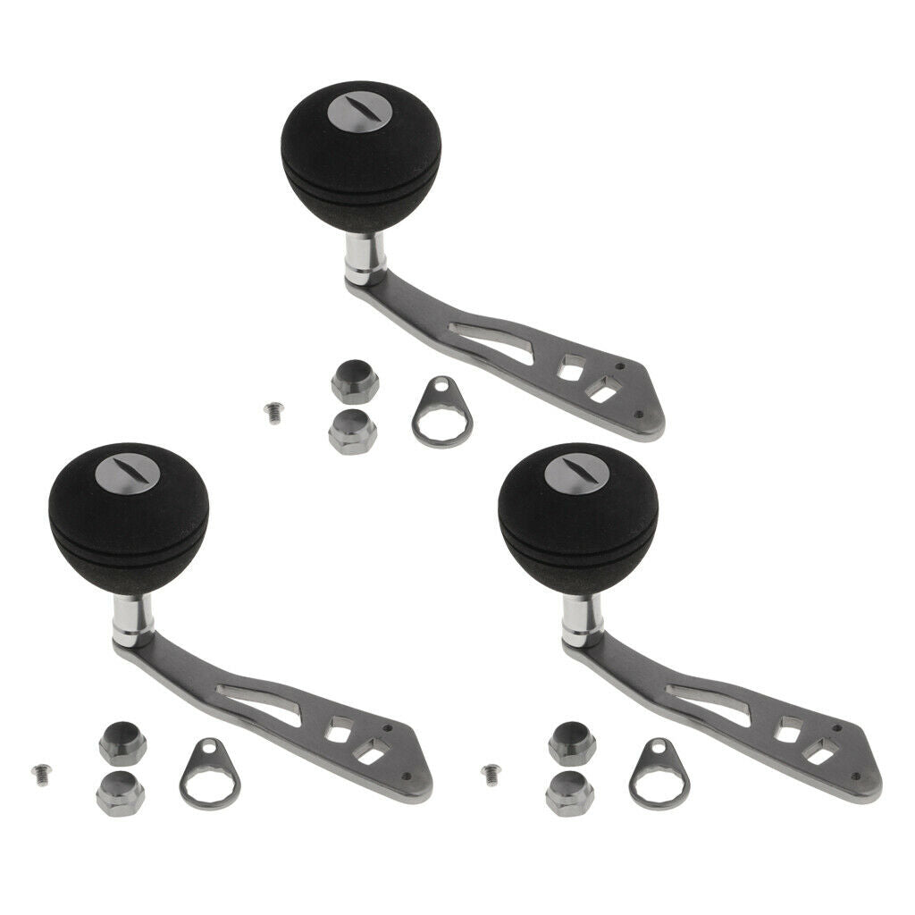 3pcs   Power   Single   Fishing   Reel   Handle   EVA   Knob   Drum
