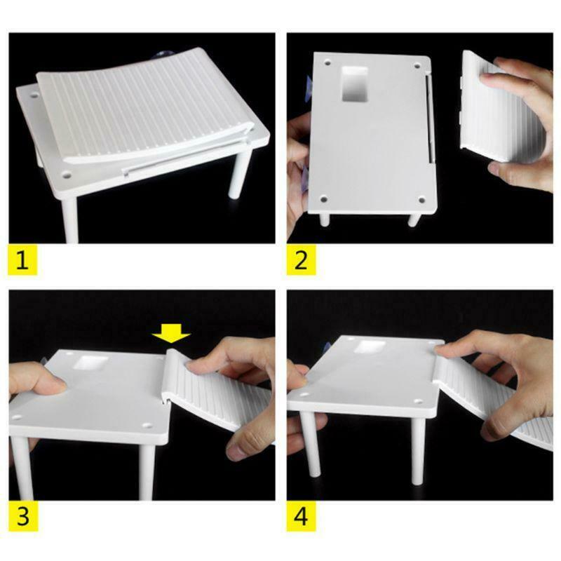Plastic Turtle Basking Platform Reptile Ramp Ladder Resting Terrace Suction