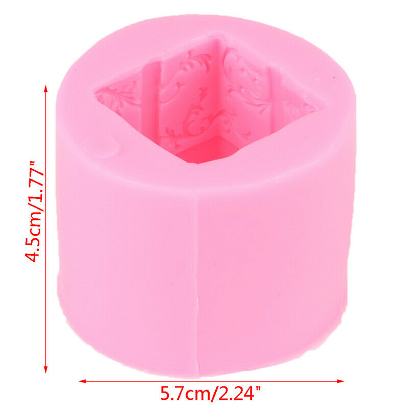 1Pcs Candle Mould Aroma Candle Gypsum Mold Diy Soap Mold Craft Mould Gift.l8